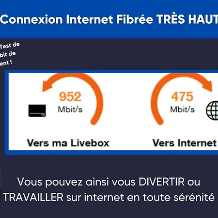 Romance Bleue -love -spa Privatif - Netflix -sejour A * Vichy