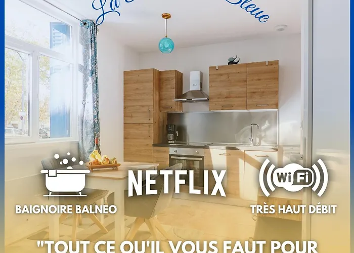 Romance Bleue-spa-wifi-parking Sejour A Vichy