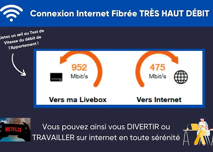 Romance Bleue-spa-wifi-parking Sejour A * Vichy