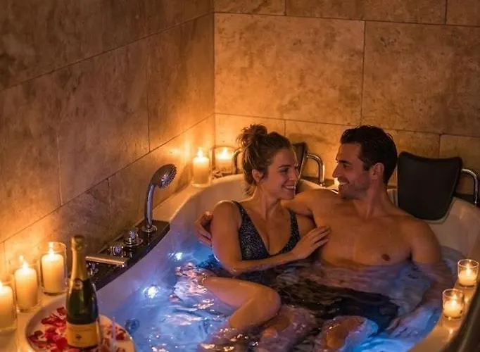 Apartment Romance Bleue -love -spa Privatif - Netflix -sejour A Vichy