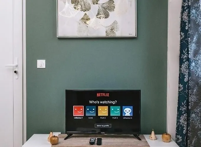 Romance Bleue -love -spa Privatif - Netflix -sejour A